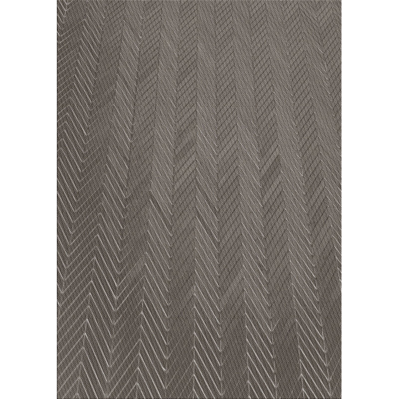 Tapis de la surface brune en laine touffeté à la main Heald