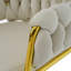 Avakate 46cm H Velvet Upholstered Metal Armchair-595320186-543699044