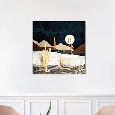 Desert View - Wrapped Canvas Print