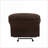 Recliners, Modern Motion Glider Recliner with Firm Cushions | Chocolate | Microfiber-1269487356