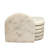 Marble U-Shaped 6 Piece Coaster Set