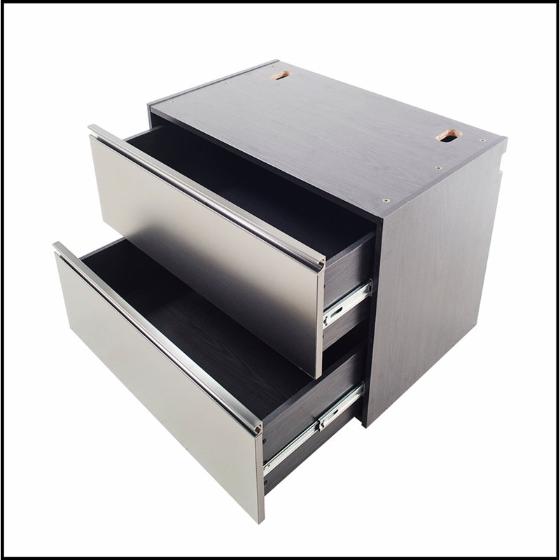 Nova Series Wall Mounted Garage Cabinet with Soft-Closing Drawers and Durable Metallic Gray Finish