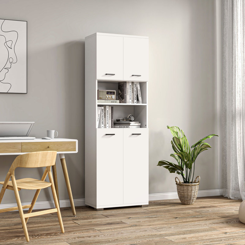 Armoire à linge sur pied Wylde