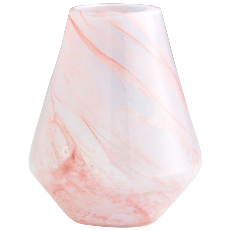 Vase de table Atria, H 11 po x l 8,5 po x P 8,5 po