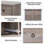 Commode 7 tiroirs Breakwater Bay