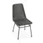 Chaises de salle à manger brun foncé (ensemble de 2)