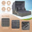  Coussins de table d'appoint pour terrasse en rotin