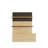 Modern Study Desk with Metal Legs, Sapphire Oak & Black, 35.4 x 35.4 x 19.7 inches | 100% Melamine Coated Particle Board, Thickness: 0.7 inches | Multiple Shelves, Wall-Mountable, Perfect for Home Office & Study Spaces