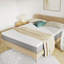 Matelas, mousse viscoélastique grise pour une nuit fraîche et soulagement de la pression, sensation de peluche moyenne avec isolant de mouvement-107259995-107259997
