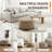 25'' Oversized Upholstered Round Storage Ottoman-696017967