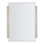 Love Rectangle Beveled Wall Mirror