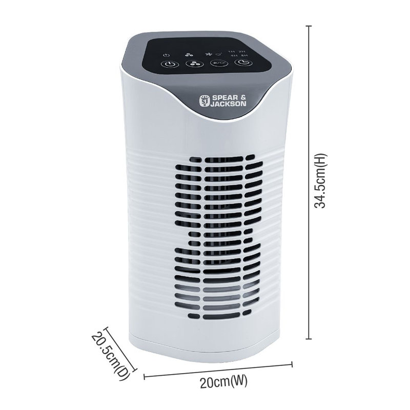 3 Filters Tabletop Air Purifier