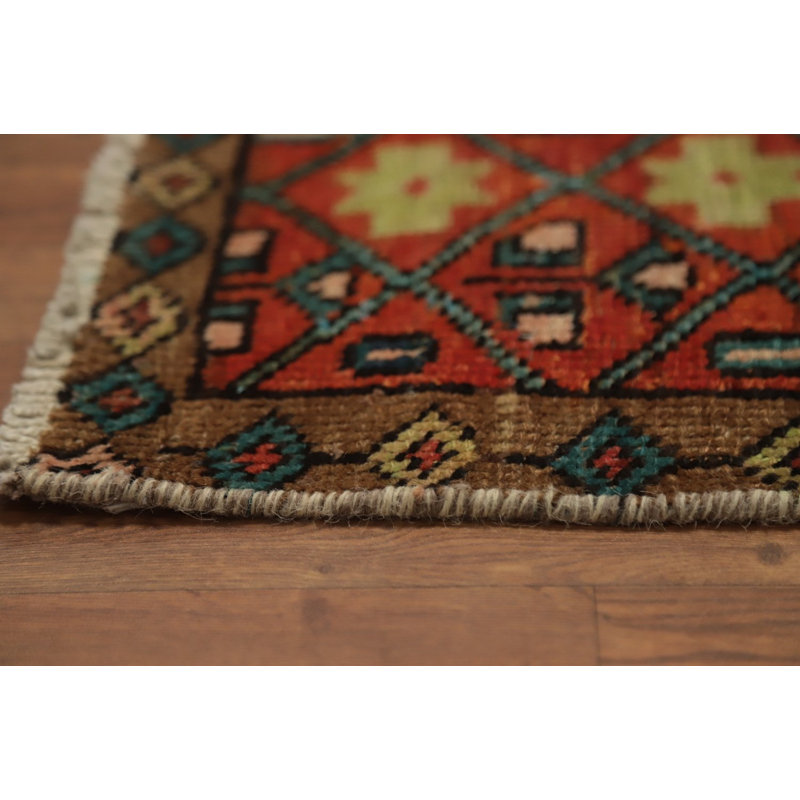 Tapis traditionnel rétro géométrique 3 x 5