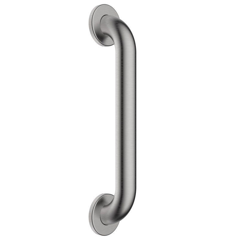 12-Inch Polished Stainless Steel Safety Grab Bar