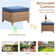 Carolina 7-Piece Square Outdoor Conversation Set With Loveseat And Side Table