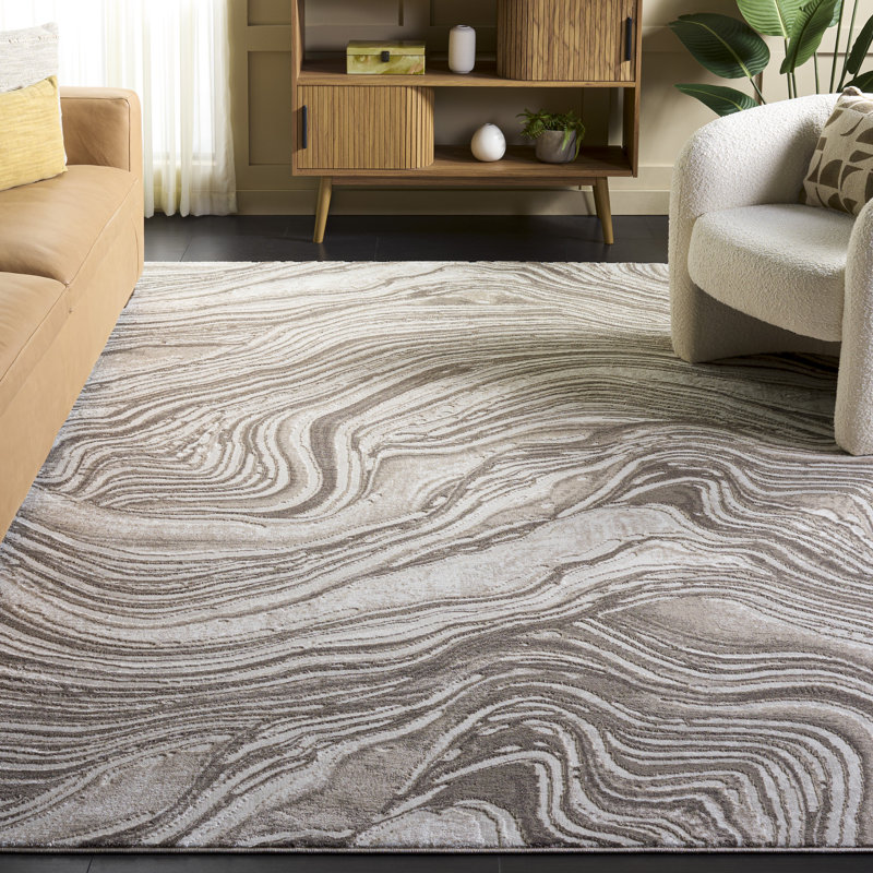 Tapis abstrait Meadow 500 Performance, Rectangle 8 pi x 10 pi