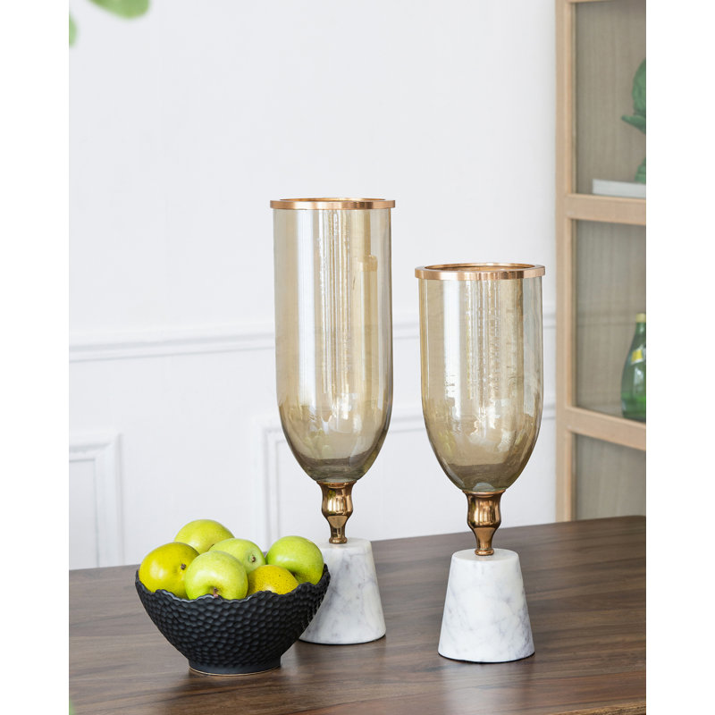Vase de table en verre Trouville