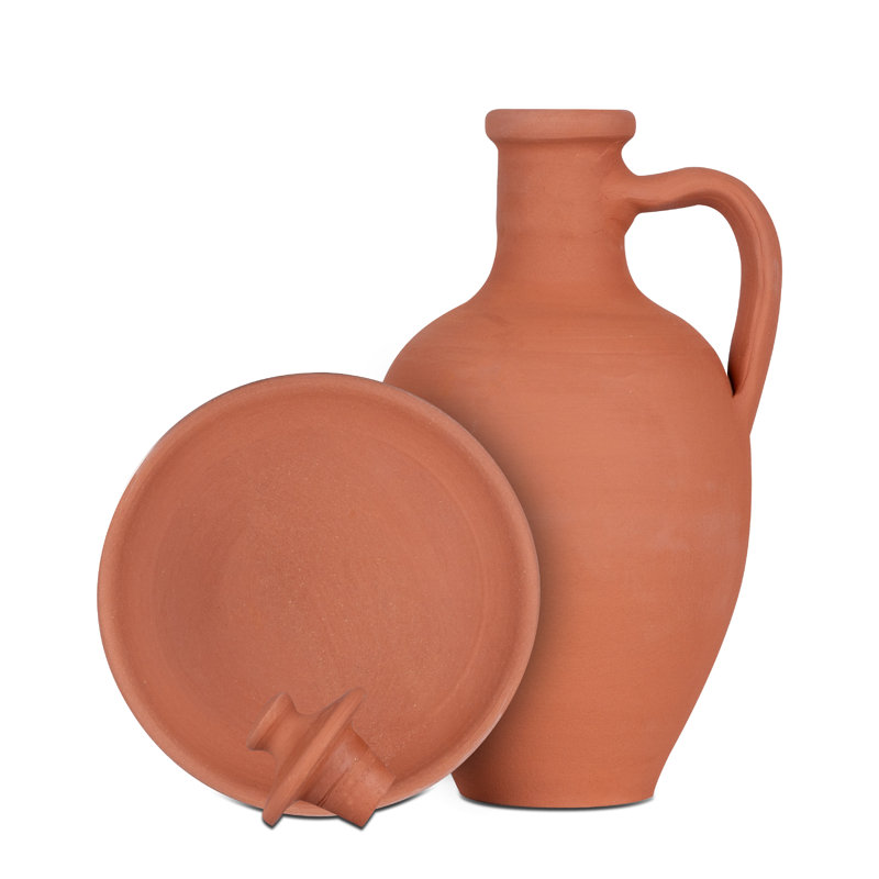 Hakan Pitcher with Lid and Plate