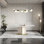 High-end rectangular sintered stone dining table