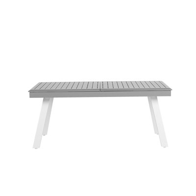 Stansberry Rectangular Metal Extendable Outdoor Dining Table , 175cm cm W 100cm cm D