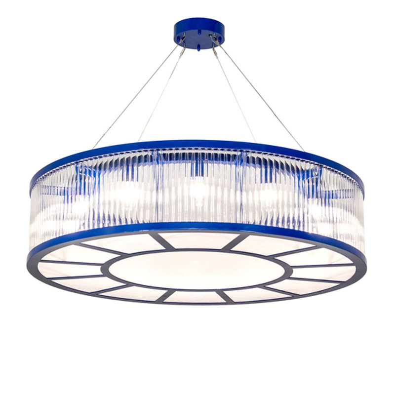 Datril 12 - Light Dimmable Drum Chandelier