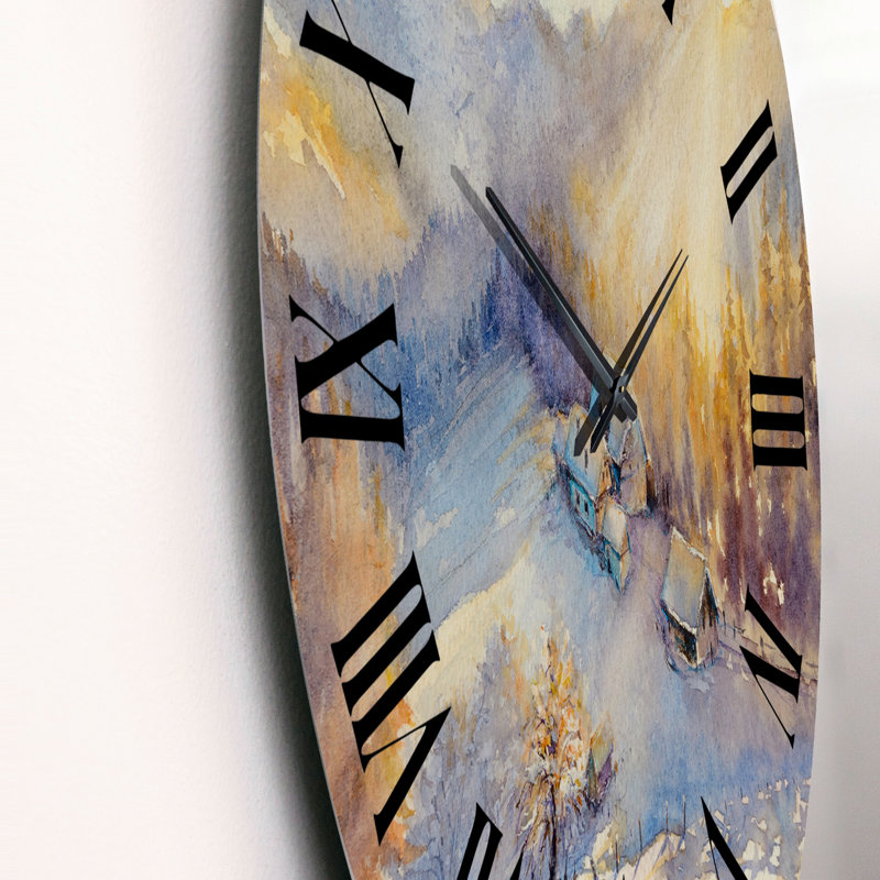 Horloge murale très grande, Moyen