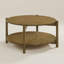 Ensemble de salon 3 pièces en bois massif Timber Mid-Century