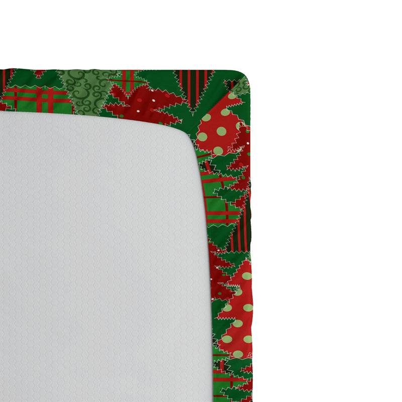 Ensemble de 2 drap-housse de Noël Ambesonne, Ensemble de draps pour lit très grand californien