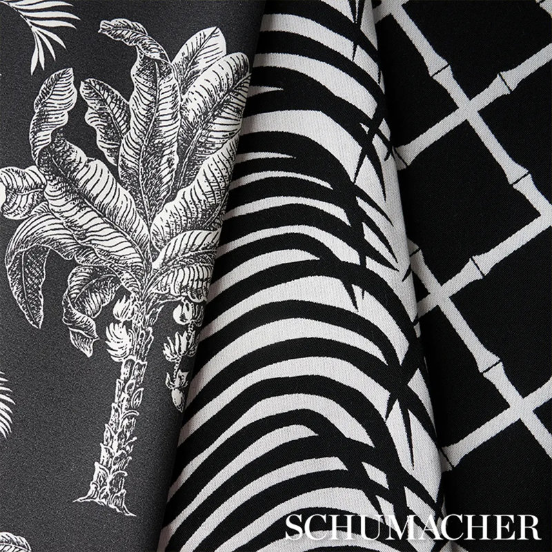 Zebra Palm Indoor/Outdoor Fabric