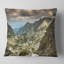 Paysage, montagnes Tatra, coussin de sentier de randonnée-1250276458-1250276469