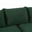 Canapé incurvé moderne U-Style de 85,4 po, canapé rembourré avec 2 coussins décoratifs, canapé en velours côtelé pour salon, chambre à coucher, appartement