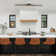 2 - Light Linear Minimalist Strip Led Semi Flush Mount