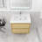 30'' Single Bathroom Vanity with Acrylic Top-1316012002