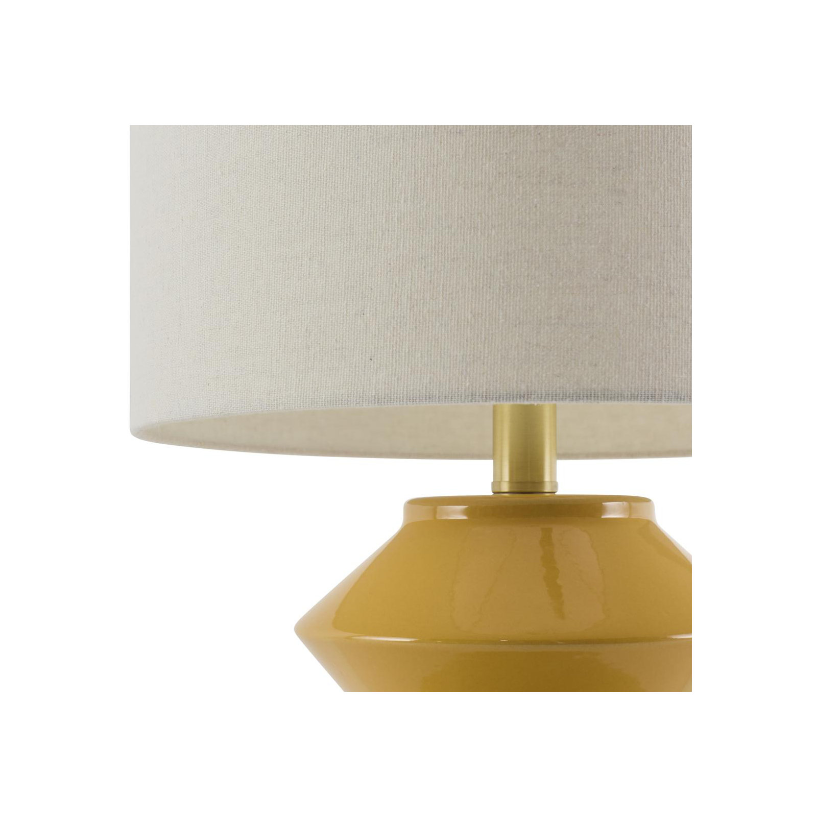 Boyes Ceramic Table Lamp, Yellow