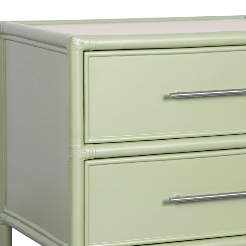Venice 2 - Drawer Nightstand, Celery Green