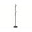Nauvoo 67" Brushed Steel Coat Tree Rack