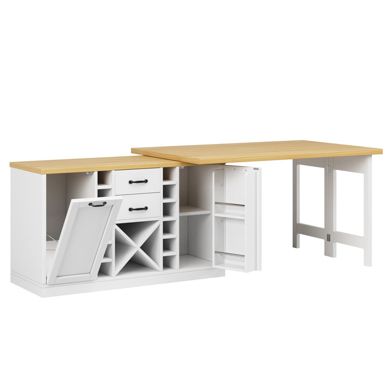 Metal Base Dining Table