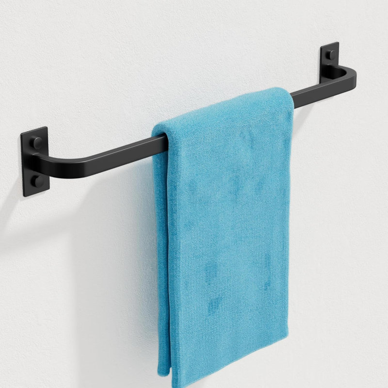 Wall Towel Rack, Black