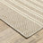 Tavraj Modern Linear Pinstripe Beige / Ivory Indoor/Outdoor Rug-678376645