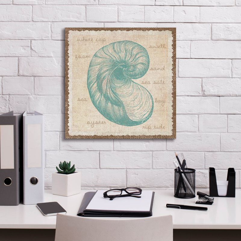  'Oyster' by Erin Clark Canvas Wall Art, 26" x 26", H 18 po x l 18 po x P 0,75 po