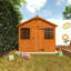 Tigercub Tiger Sheds 193.4cm W x 127.4cm D Outdoor Solid Wood Playhouse