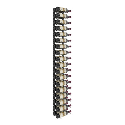 Indurial 54 Bottle Wall Mounted Wine Bottle Rack