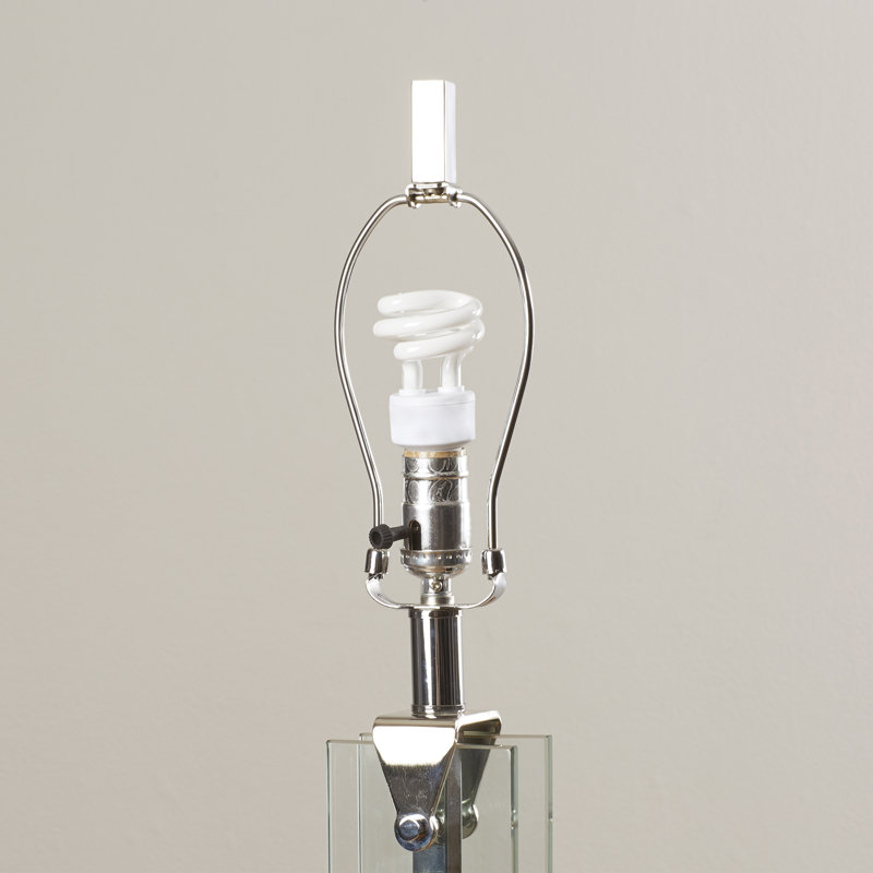 Amareli Metal Table Lamp, Chrome