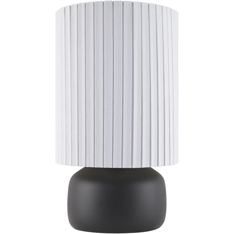 Lampe de table Bachani, Noir, noir, noir, noir