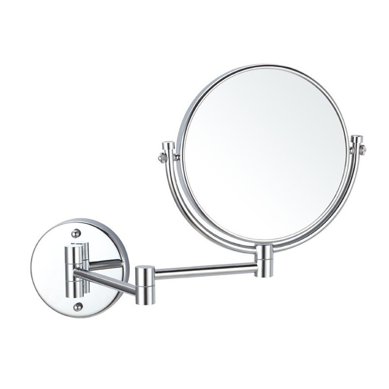 Bernyce Metal Wall Mirror, Chrome