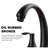 Double Handle Deck Mounted Roman Tub Faucet with Rough-in Valve-102053824