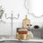24'' H Aluminum Tabletop Candelabra