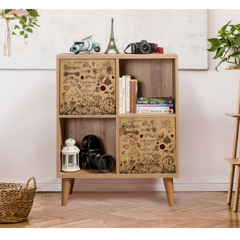 37.4'' H x 30.31'' W Cube Bookcase
