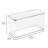 Stackable Hinged-Lid Pantry or Kitchen Storage Box - Lidded Storage Box for Organizing Cabinets and Under Sinks