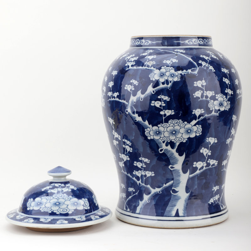Pot en porcelaine gingembre fabriqué à la main